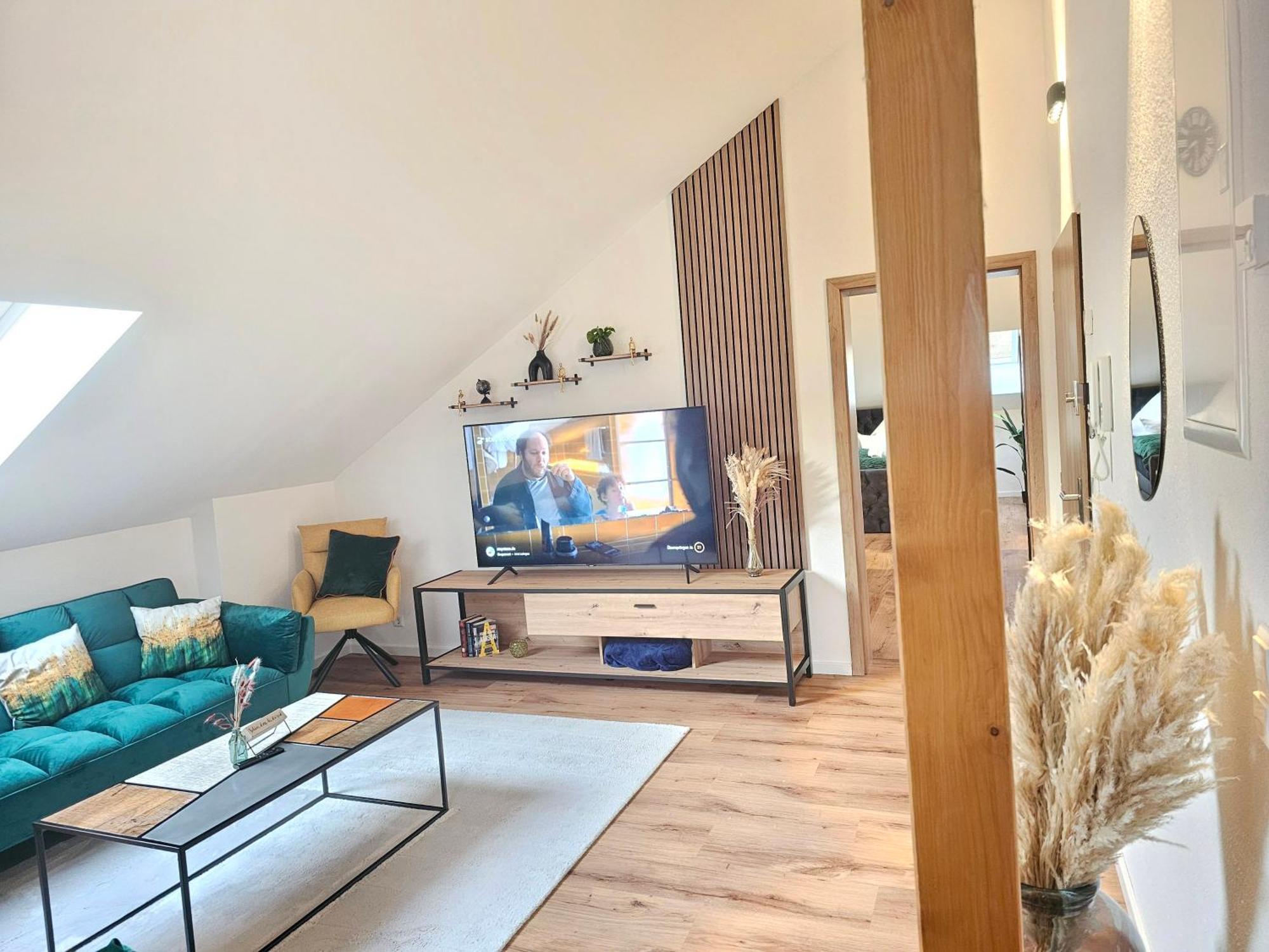 Appartamento Design-penthouse I 90qm I Europapark 20 Min I Boxspring I Nespresso I Parking