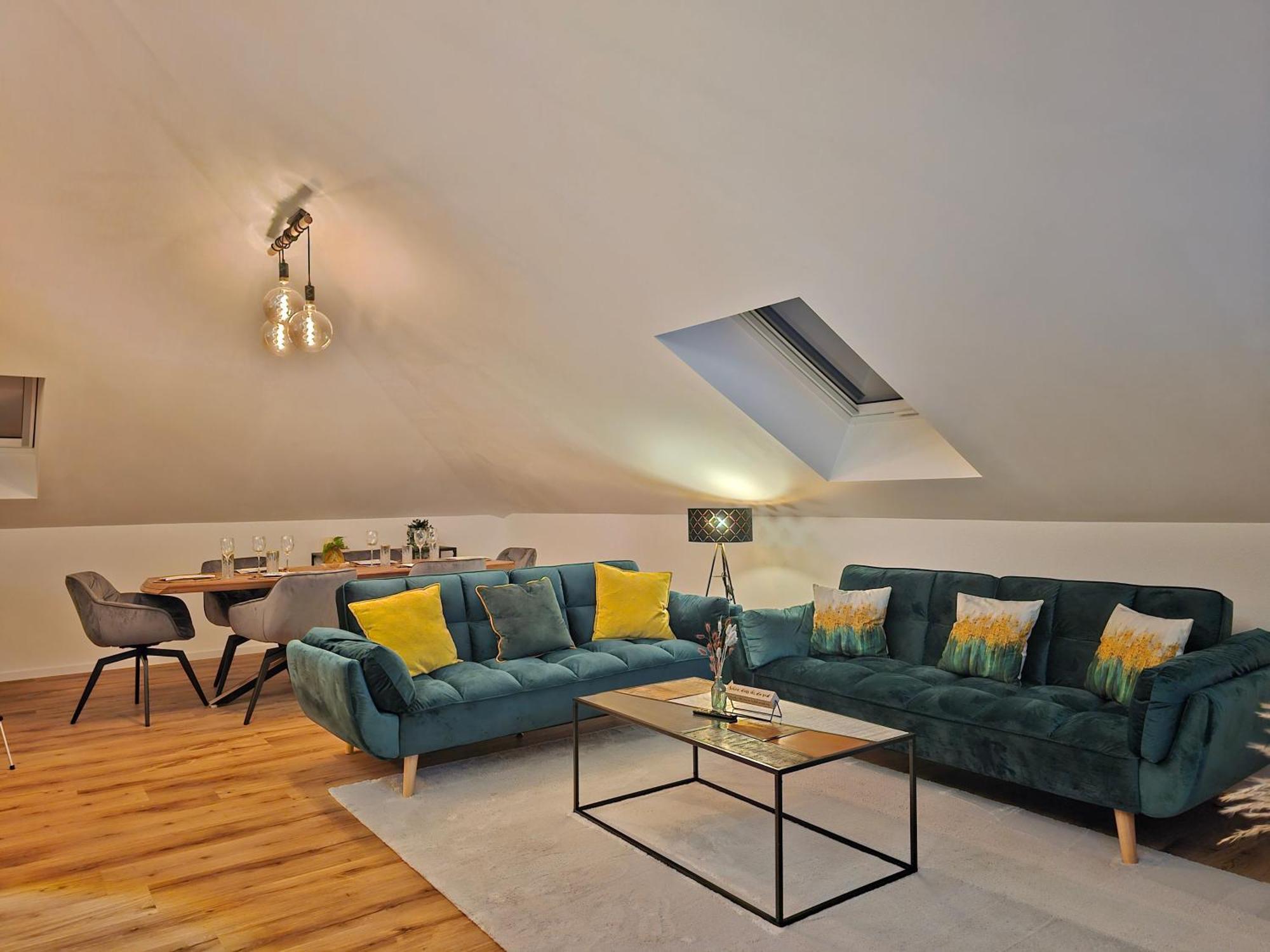 Design-penthouse I 90qm I Europapark 20 Min I Boxspring I Nespresso I Parking * Lahr (Baden-Wurttemberg)